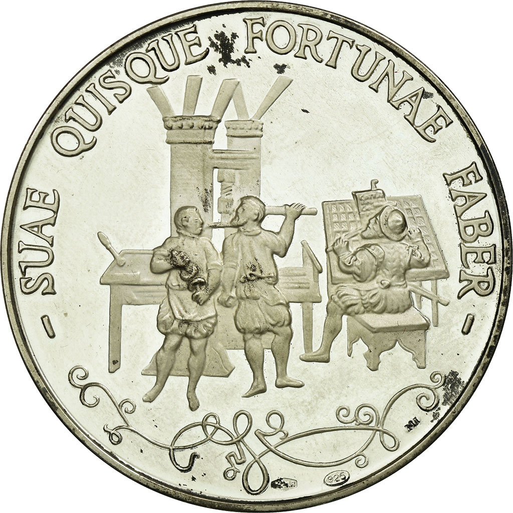 Italy, Medal, Fratelli Fabri Editory, Business & industry, 1966, , Silver