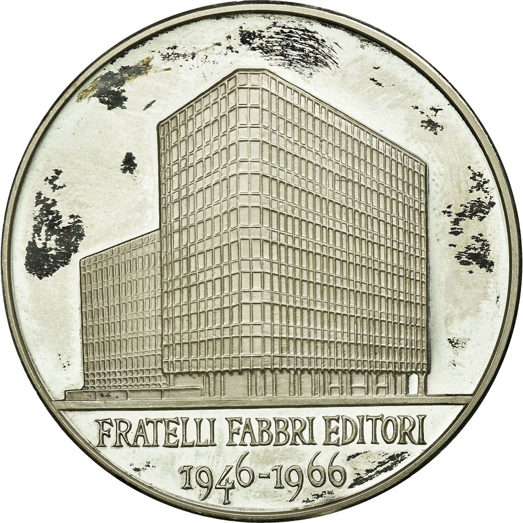 Italy, Medal, Fratelli Fabri Editory, Business & industry, 1966, , Silver