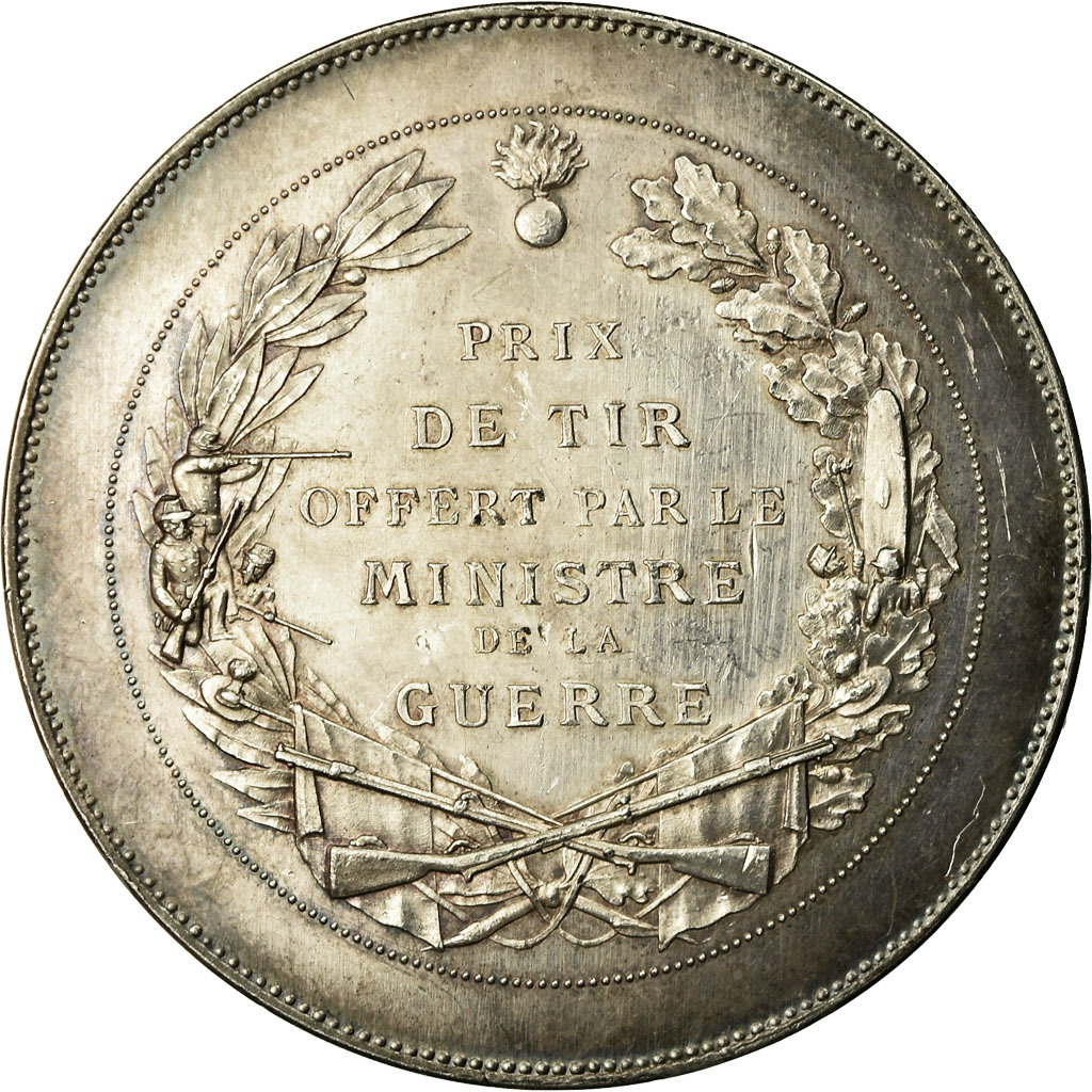 France, Medal, Prix de Tir Offert par le Ministre de la Guerre, Oudiné, 