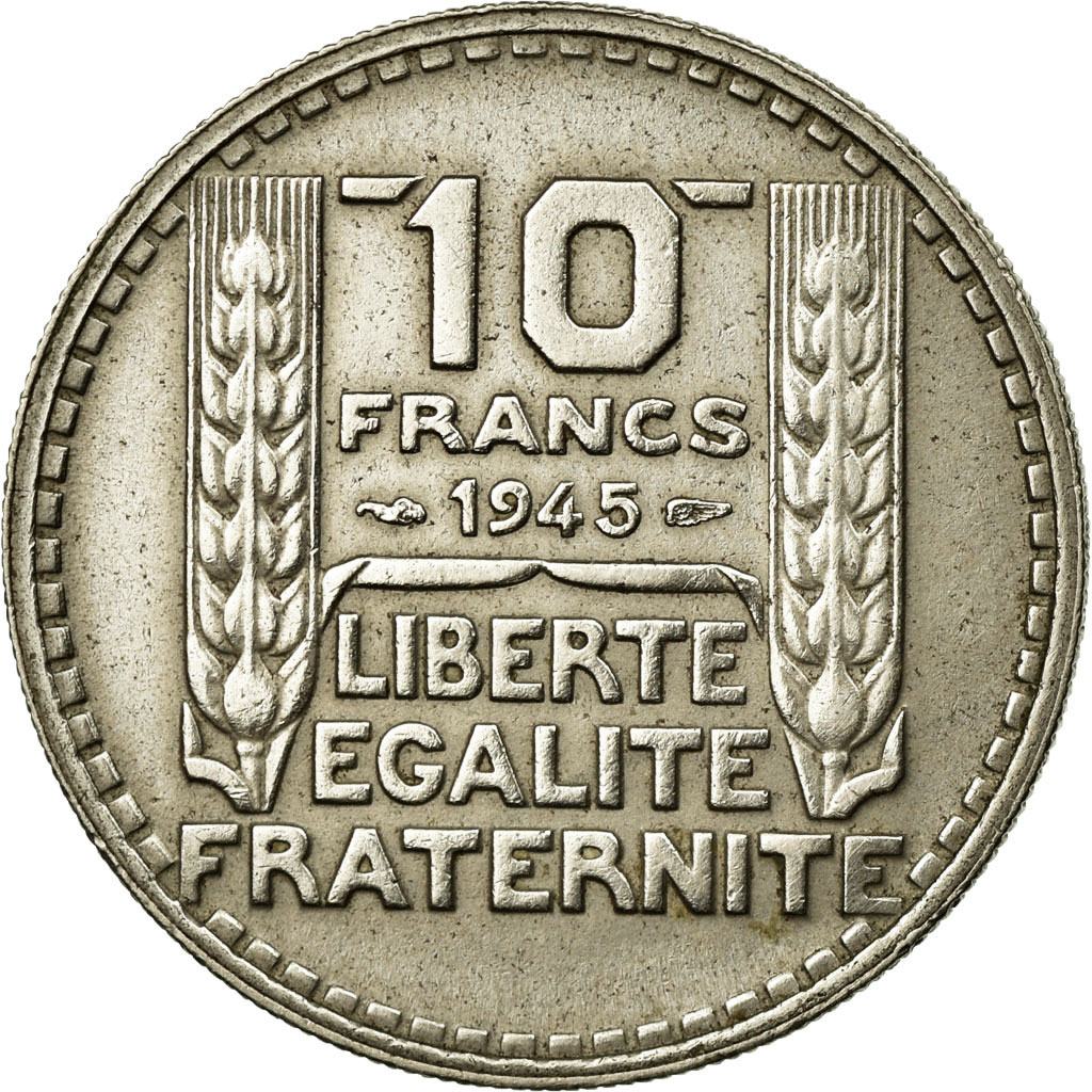 Coin, France, Turin, 10 Francs, 1945, , Copper-nickel, Gadoury:810a