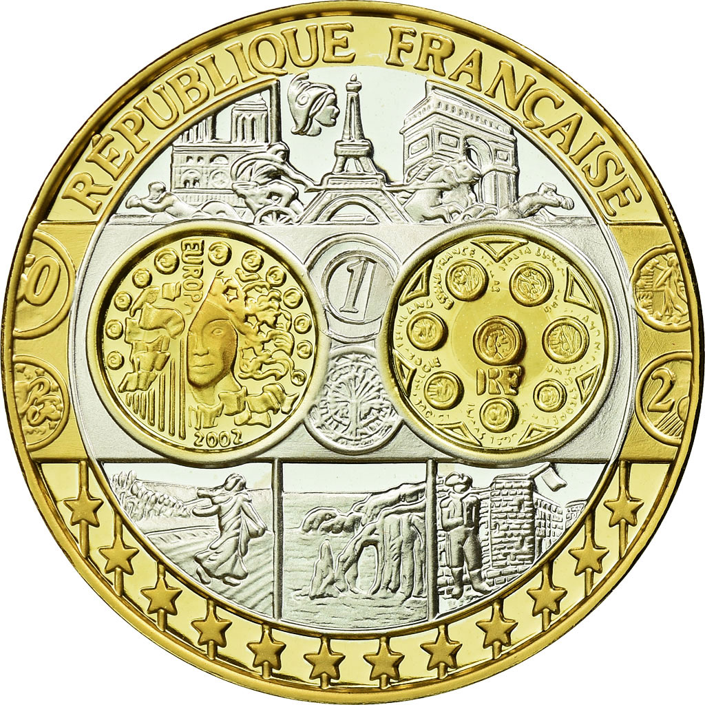 France, Medal, Europe, République Française, , Silver | Tokens