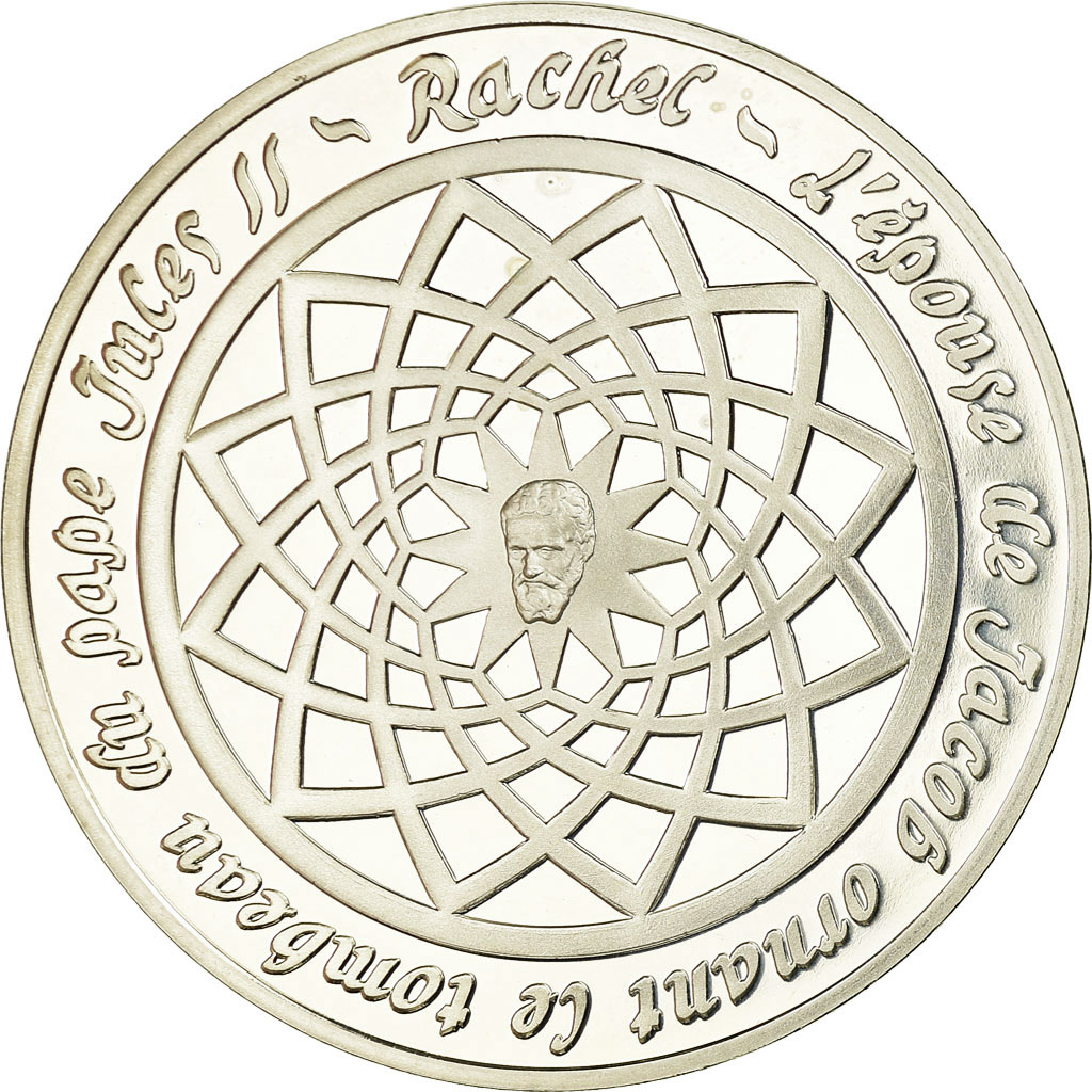 France, Medal, Peinture, Michel Ange, Rachel, Monassi, , Silver