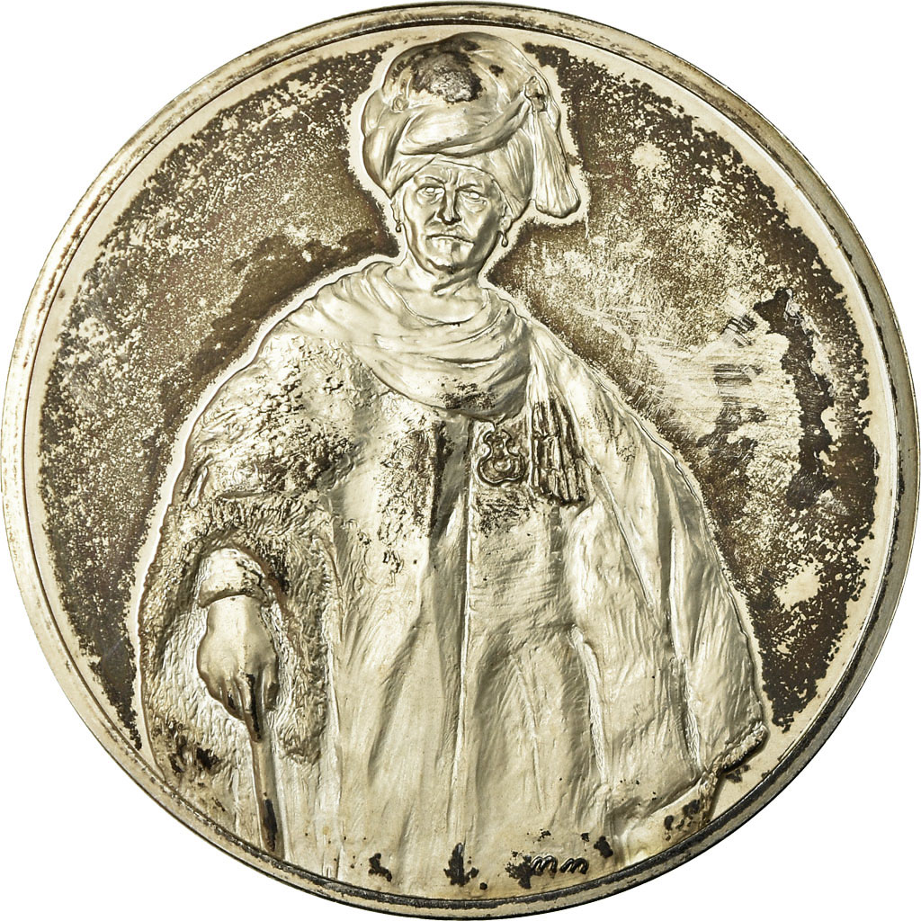 France, Medal, Peinture, Rembrandt, Noble Oriental, , Silver