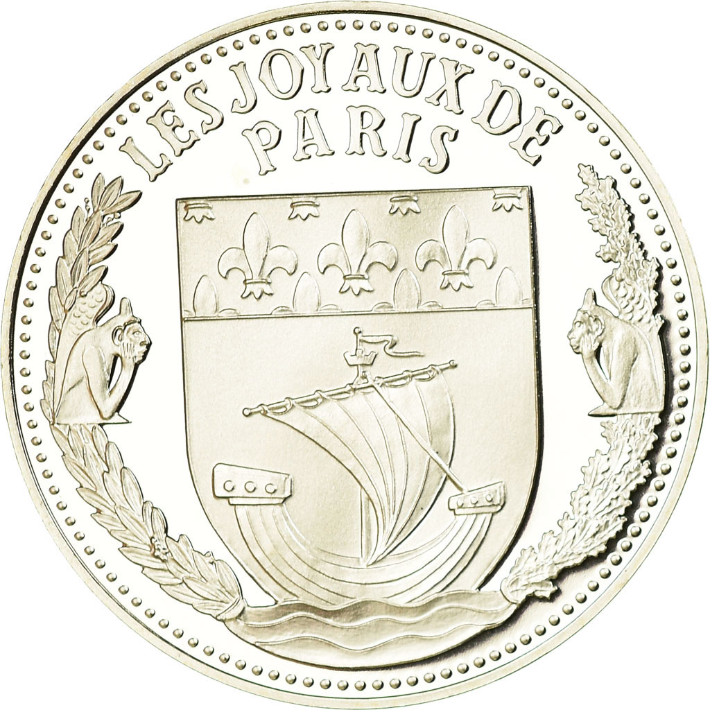 France, Medal, Les Joyaux de Paris, Théâtre du Châtelet, , Silver