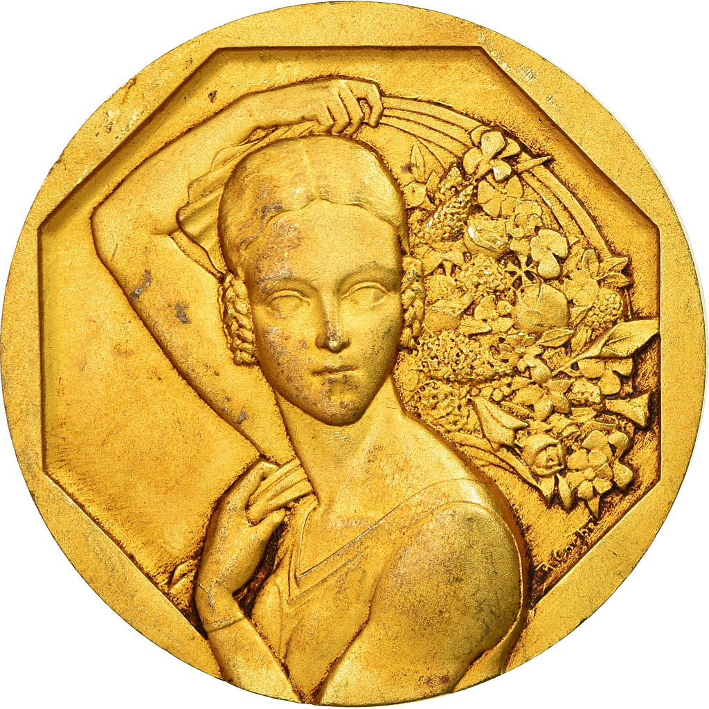 France, Medal, Office Agricole Départementale de Seine-et-Oise, Cochet