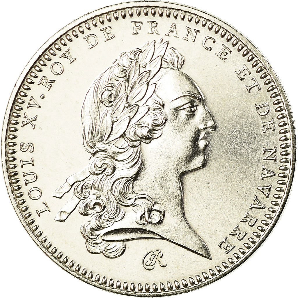 France, Medal, Roi de France, Louis XV, , Copper-nickel