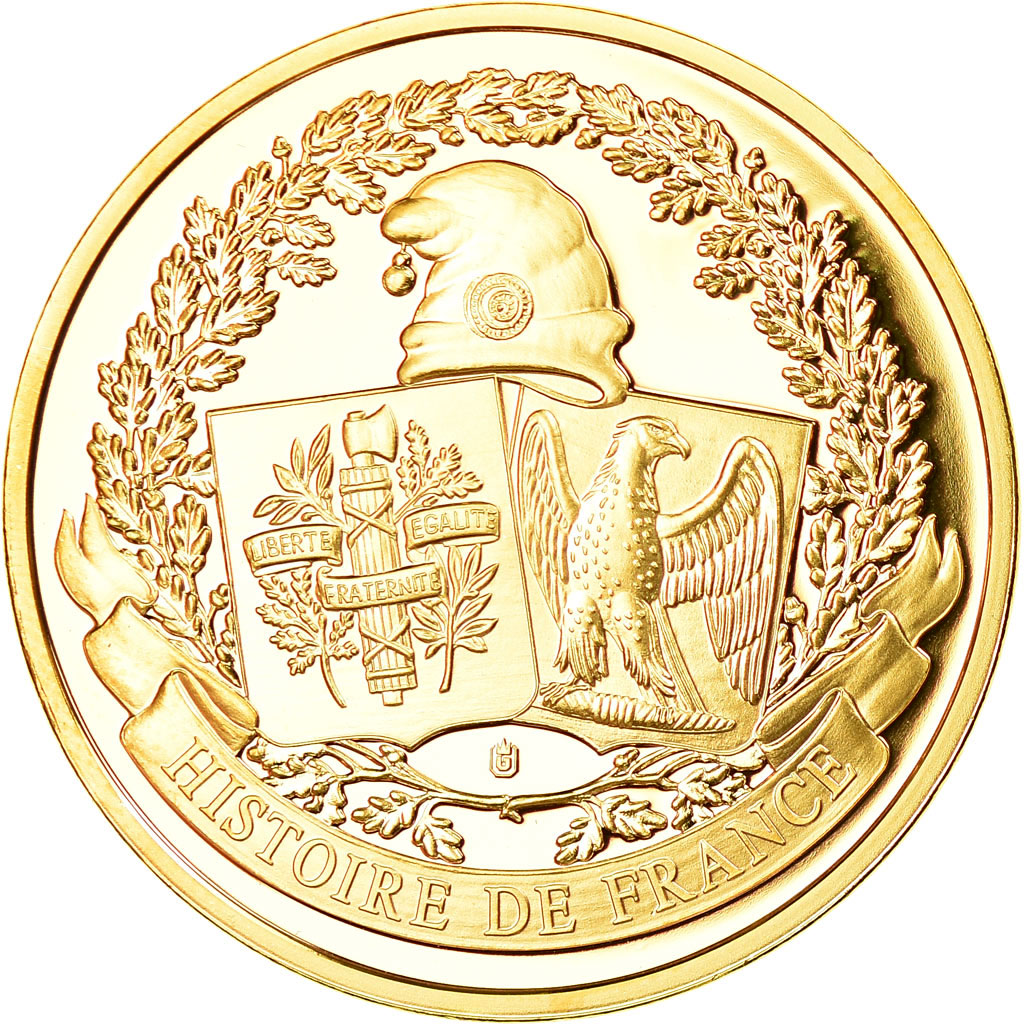 France, Medal, L'Arc de Triomphe, History, , Copper Gilt