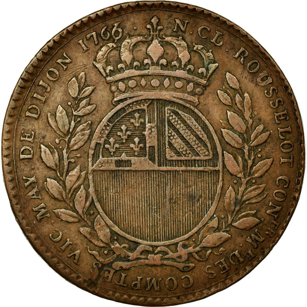 France, Token, Royal, 1766, , Copper, Feuardent:10110