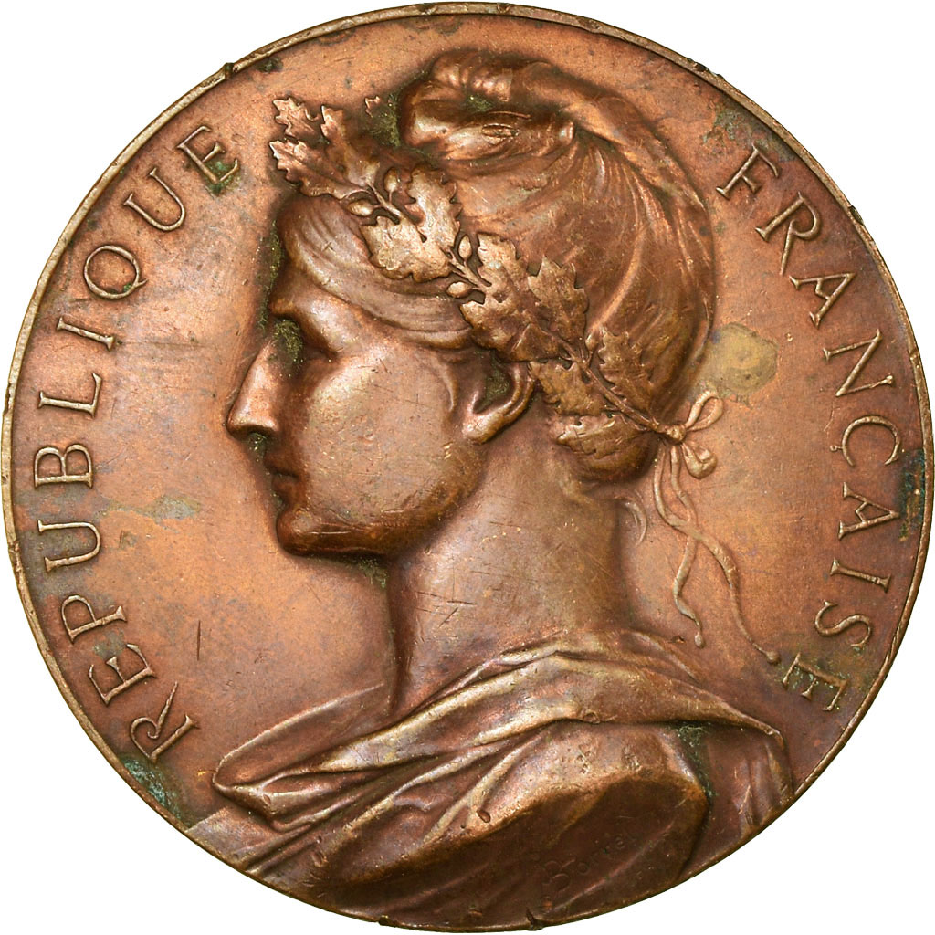 France, Medal, Caisse Nationale des Retraites pour la Vieillesse, 1900
