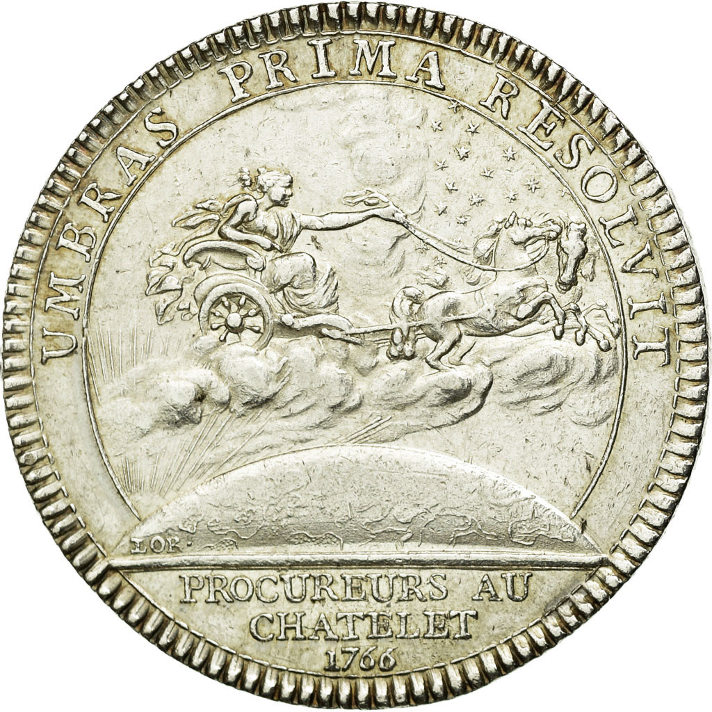 Frankrijk, Token, Royal, 1766, PR, Zilver, Feuardent:3236