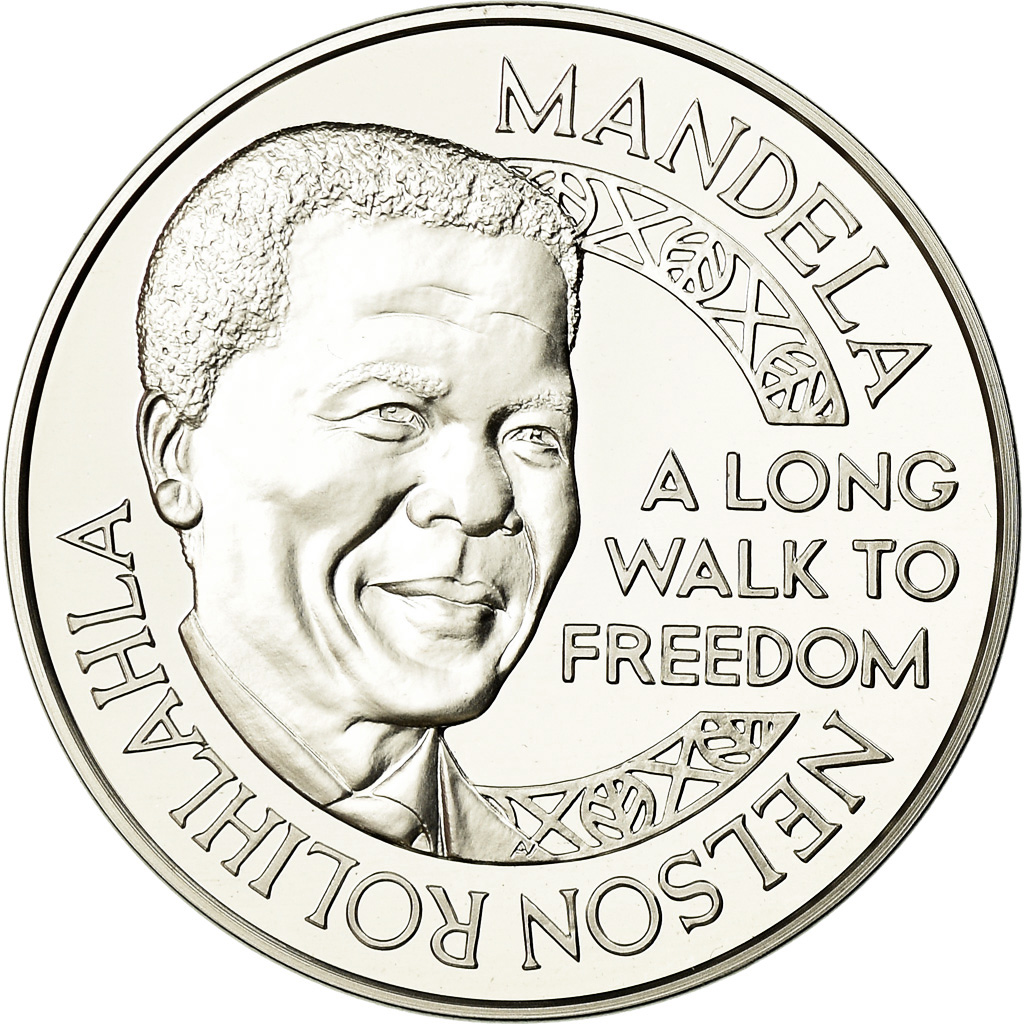 South Africa, Medal, Nelson Mandela, Politics, Society, War, , Silver