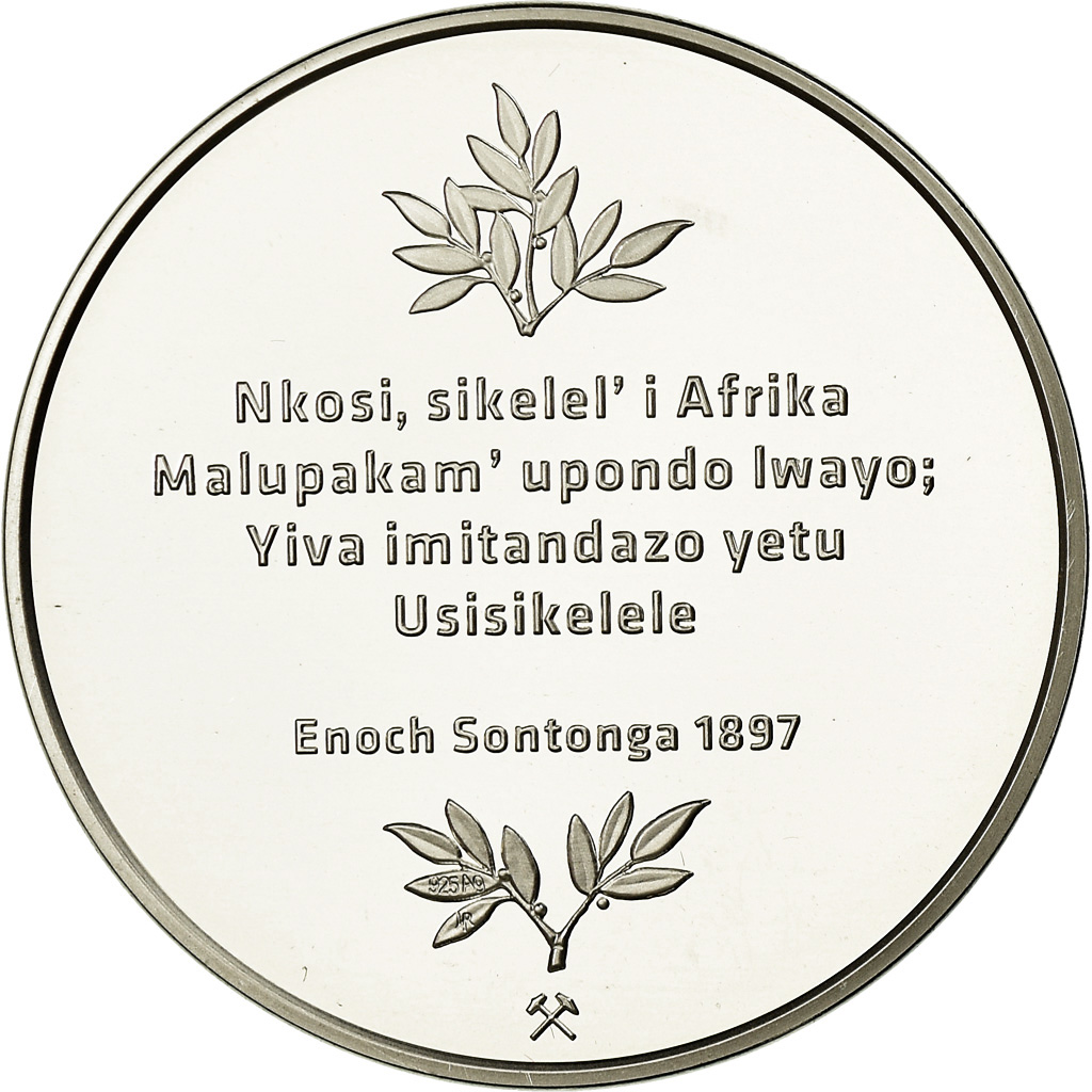 South Africa, Medal, Nelson Mandela, Politics, Society, War, , Silver
