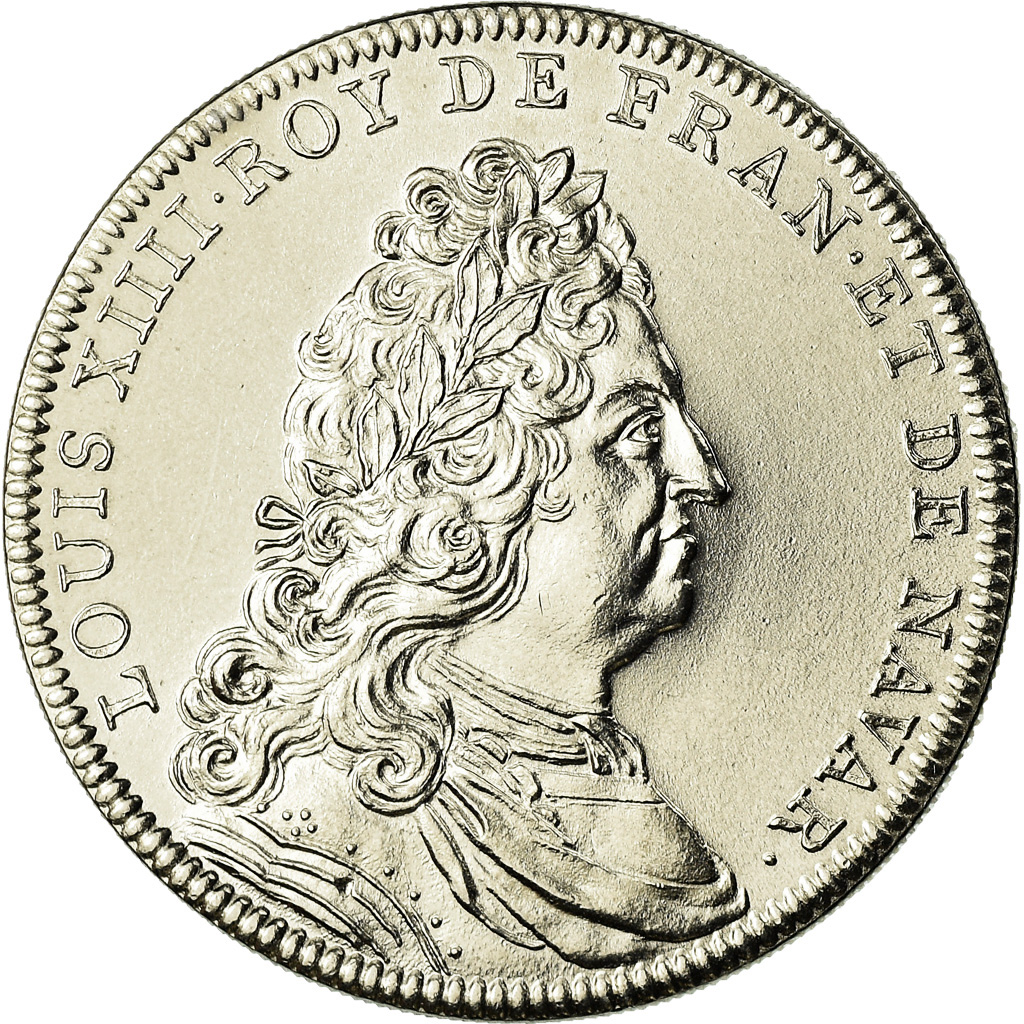 France, Medal, Les rois de France, Louis XIV, , Nickel