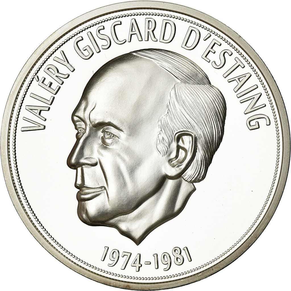 France, Medal, Les Présidents de la République, Valery Giscard d'Estaing