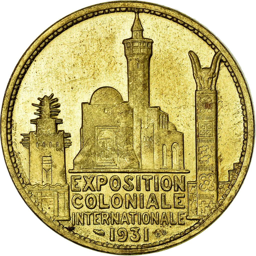 France, Medal, Exposition Coloniale Internationale, Paris, Afrique, 1931