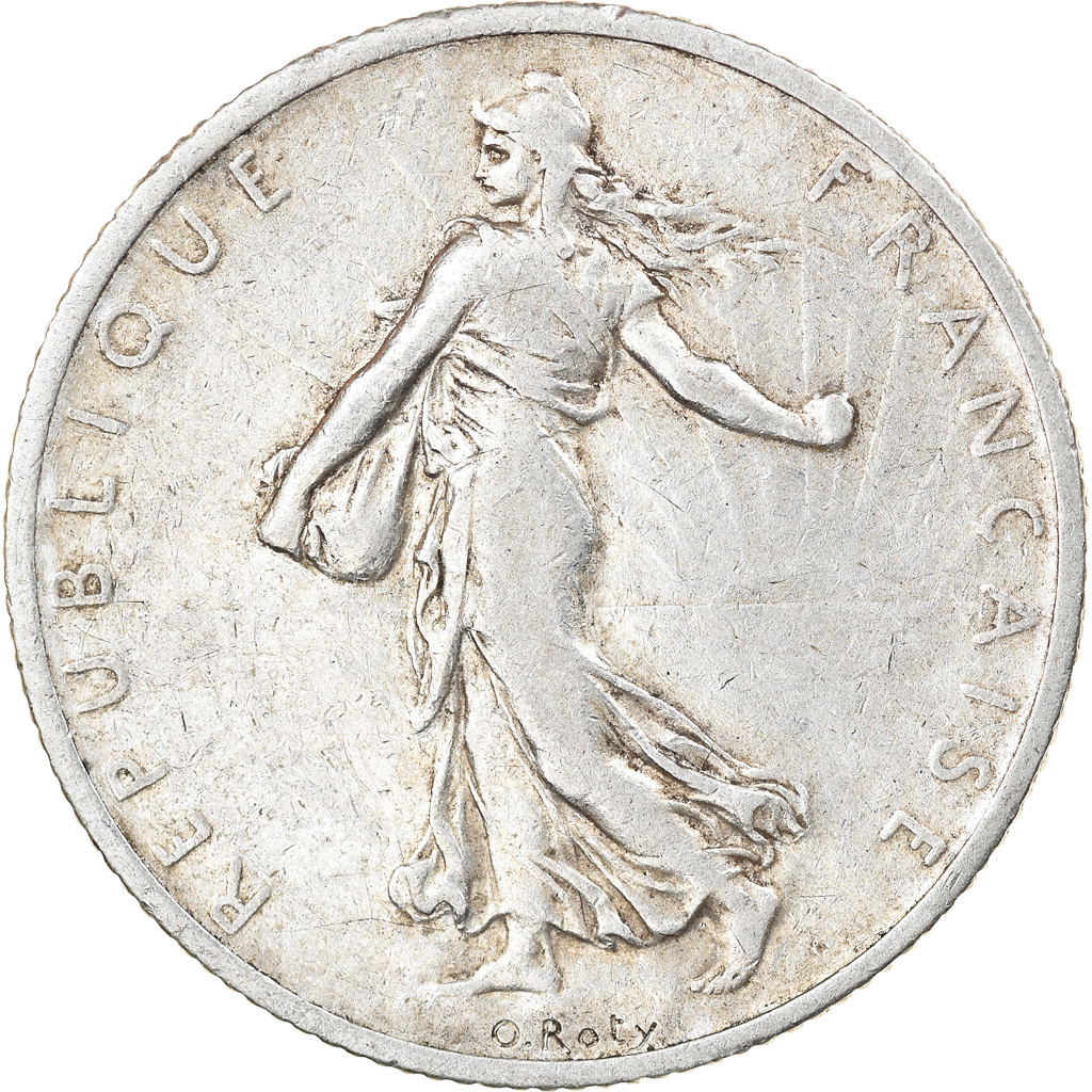 Coin, France, Semeuse, 2 Francs, 1908, Paris, , Silver, KM:845.1