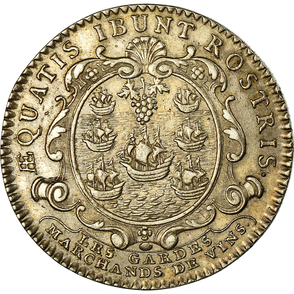 France, Token, Corporations, Marchands de Vins, Taverniers, History, Duvivier