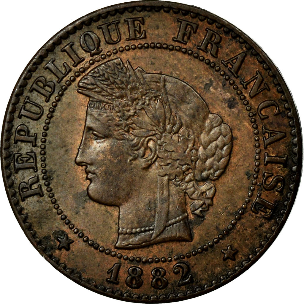 Coin, France, Cérès, Centime, 1882, Paris, , Bronze, KM:826.1