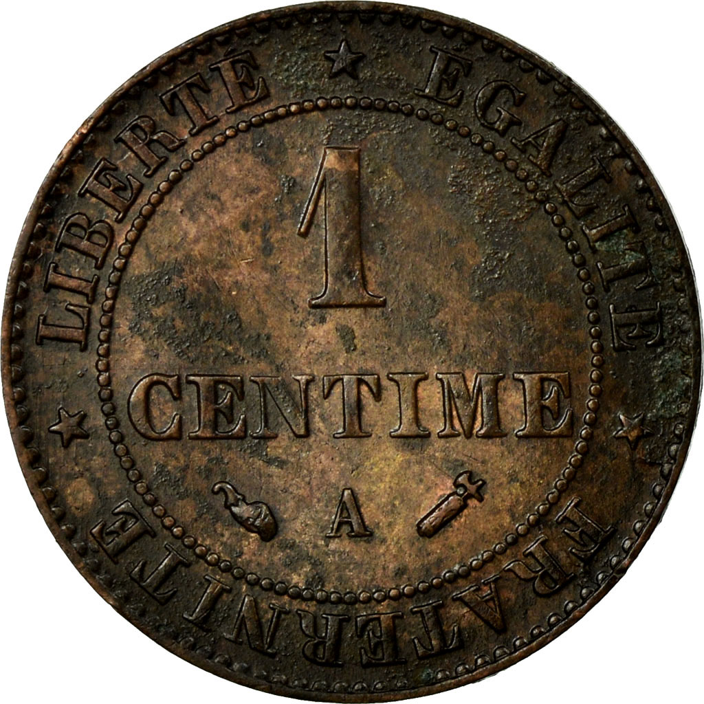 Coin, France, Cérès, Centime, 1882, Paris, , Bronze, KM:826.1