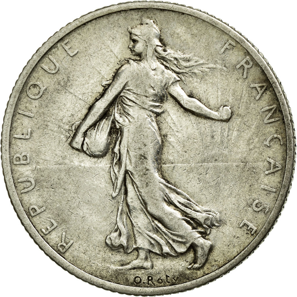 Coin, France, Semeuse, 2 Francs, 1905, , Silver, Gadoury:532