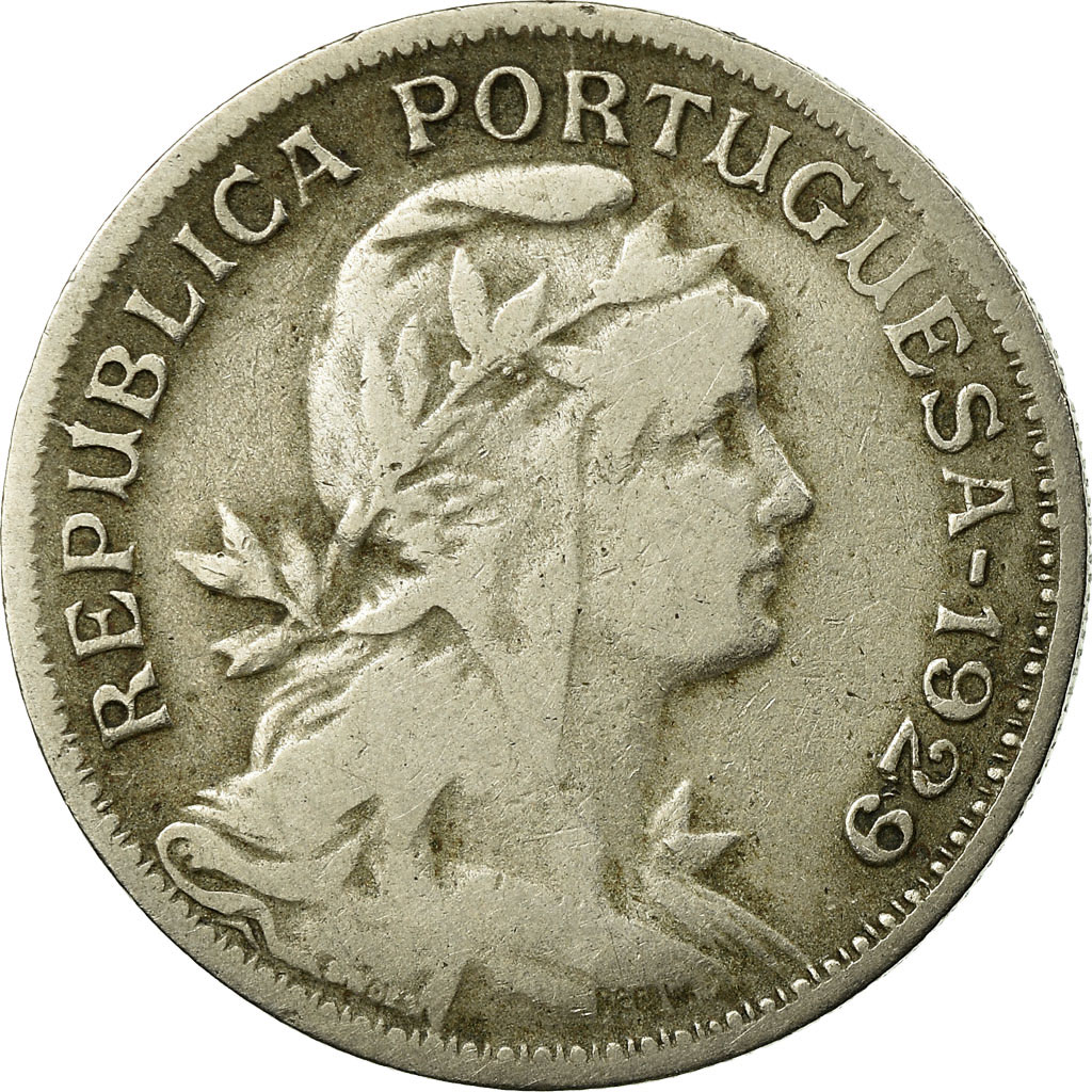 Monnaie, Portugal, 50 Centavos, 1929, TB, Copper-nickel, KM:577