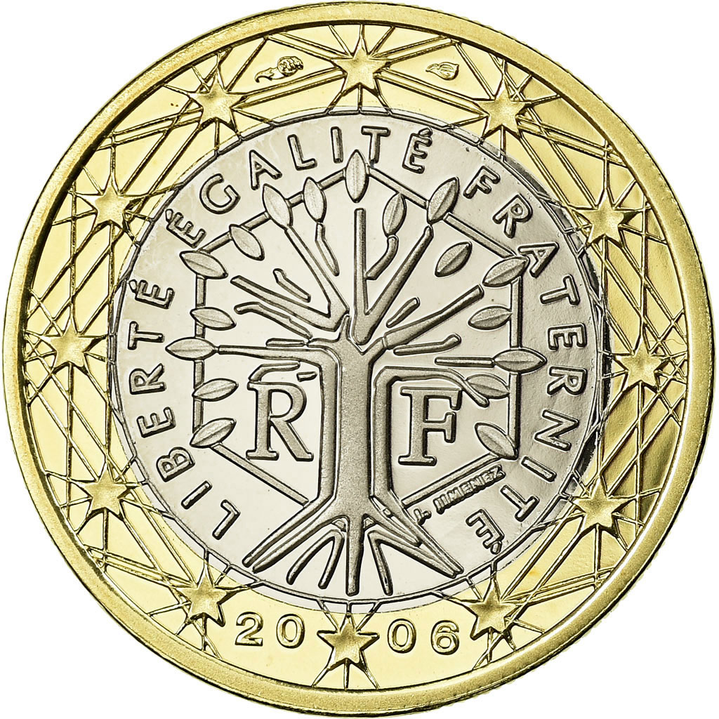 France, Euro, 2006, BE, , Bi-Metallic, KM:1288