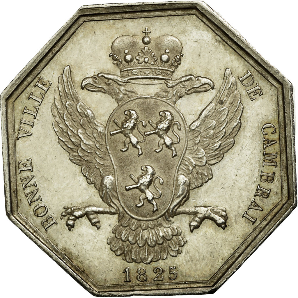 Frankrijk, Token, Royal, 1825, PR, Zilver