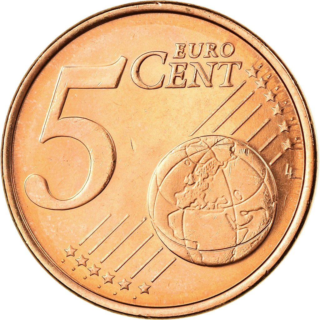 Luxemburg, 5 Euro Cent, 2006, VZ, Copper Plated Steel, KM:77