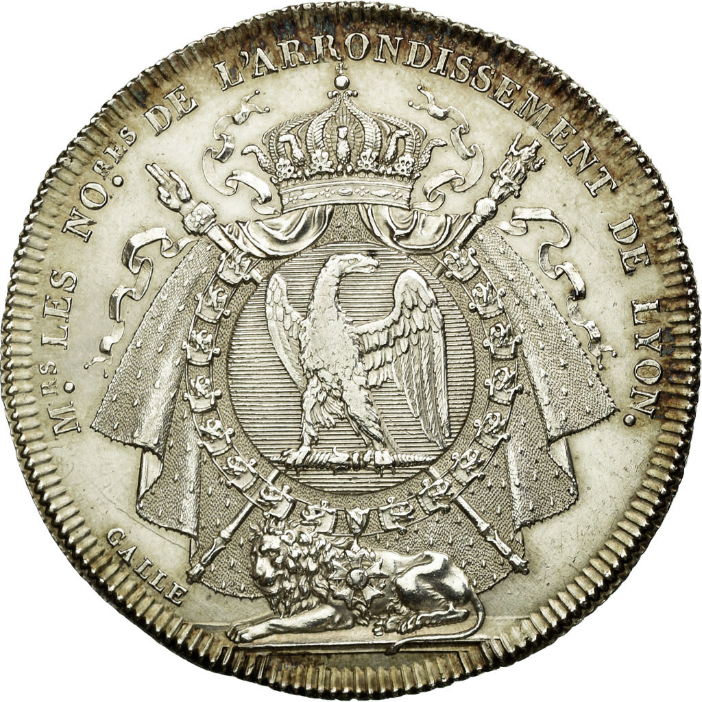 Frankrijk, Token, Notary, 1805, PR+, Zilver, Lerouge:169
