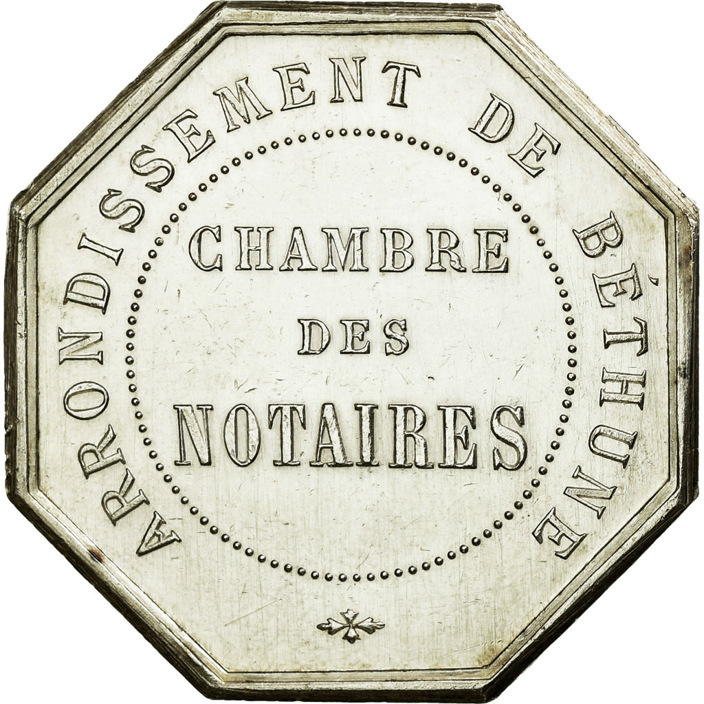 Frankrijk, Token, Notary, UNC-, Zilver, Lerouge:46