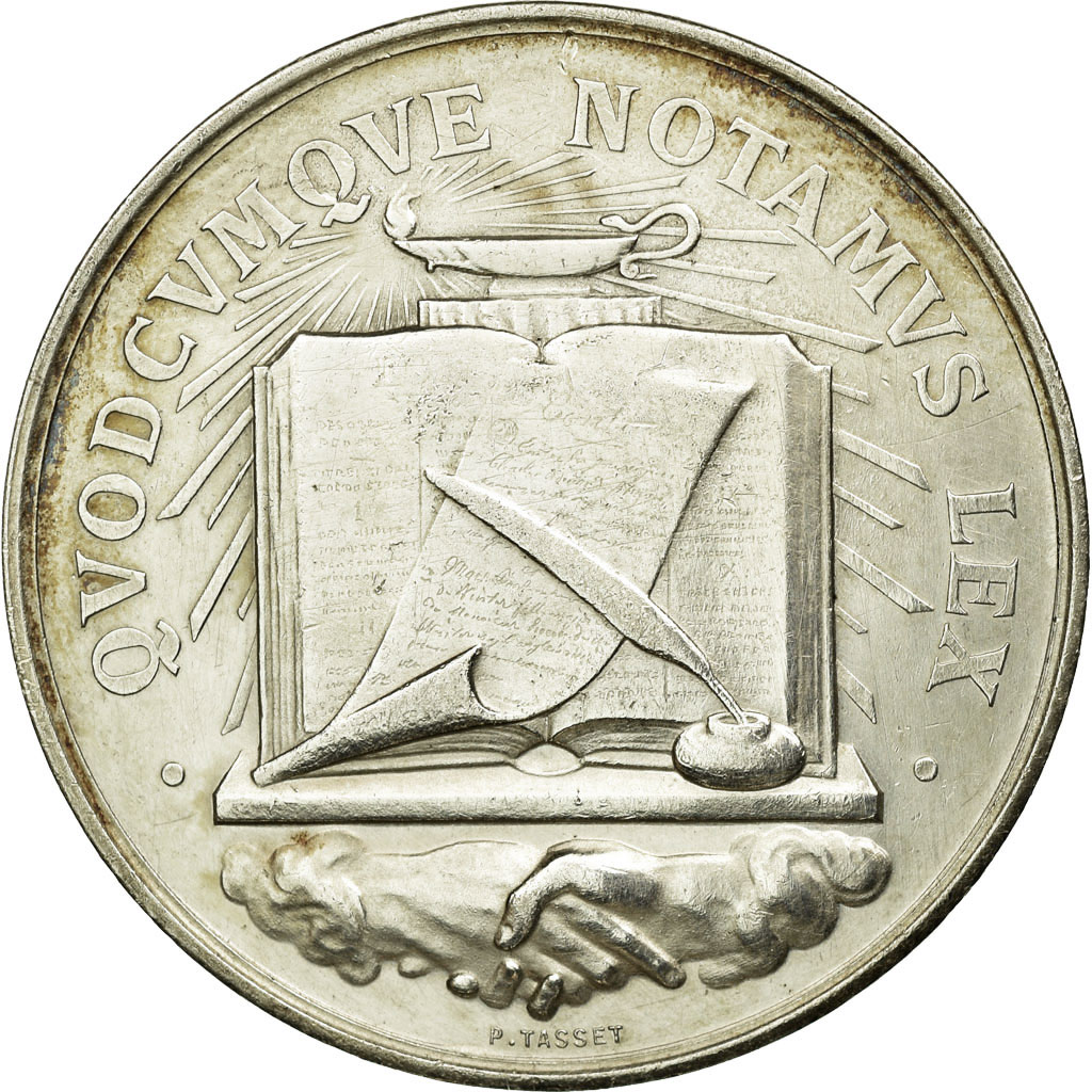 Frankrijk, Token, Notary, PR+, Zilver, Lerouge:20