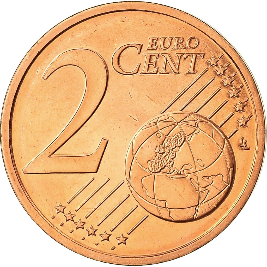 Frankreich, 2 Euro Cent, 2004, VZ, Copper Plated Steel, Gadoury:2, KM:1283