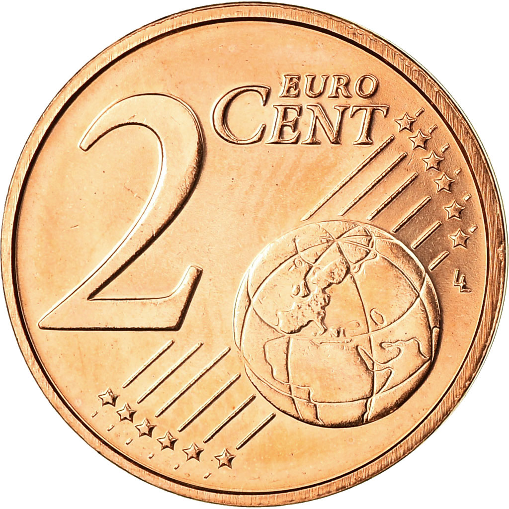 [#724318] Slowenien, 2 Euro Cent, 2008, UNZ, Copper Plated Steel, KM:69