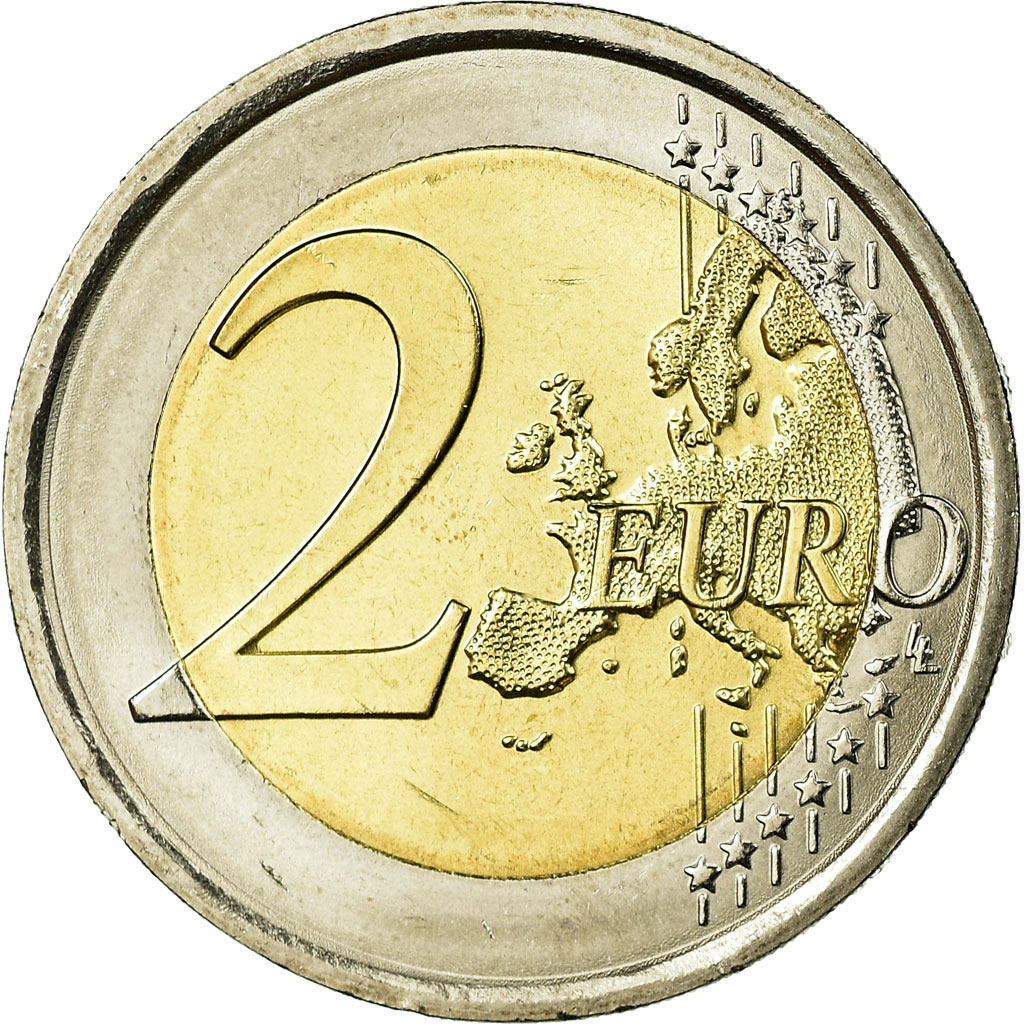 Italien, 2 Euro, 450 ème anniversaire de GALILEO GALILEI, 2014, VZ