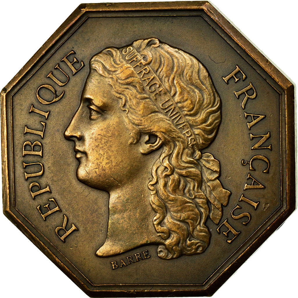 Frankrijk, Token, Notary, PR, Bronze, Lerouge:480