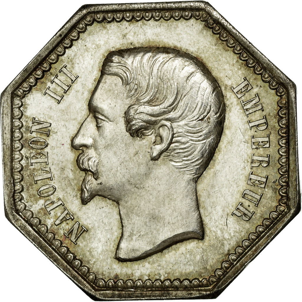 Frankrijk, Token, Notary, ZF+, Zilver, Lerouge:61