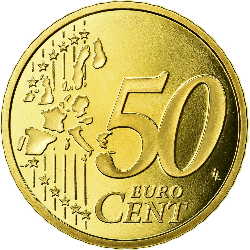 France, 50 Euro Cent, 2005, BE, , Brass, KM:1287