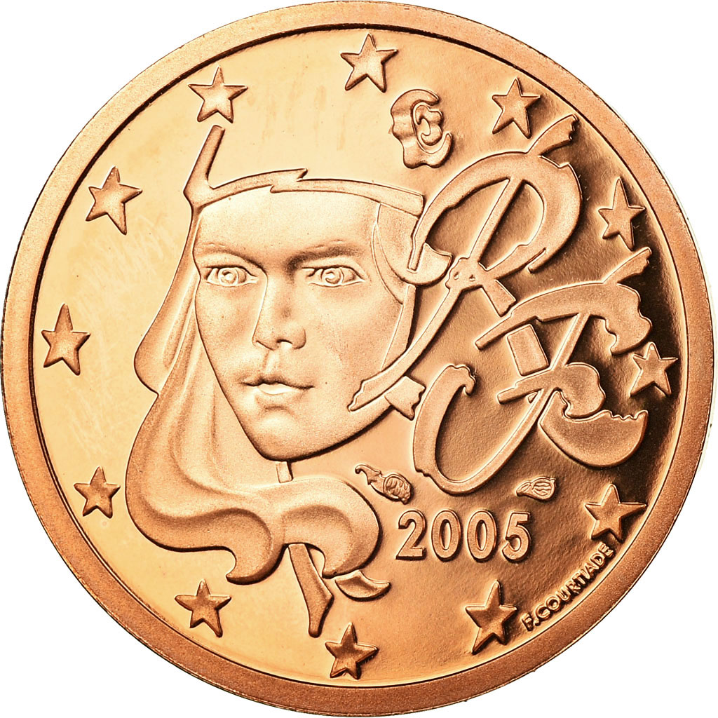 France, 2 Euro Cent, 2005, BE, , Copper Plated Steel, KM:1283