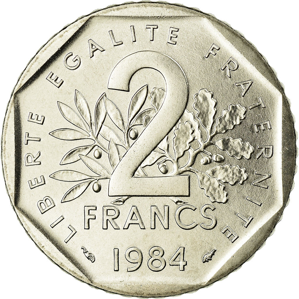 Coin, France, Semeuse, 2 Francs, 1984, Paris, , Nickel, KM:942.1