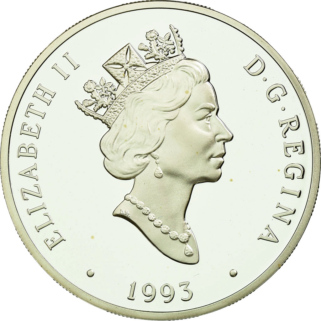 Coin, Canada, Elizabeth II, 20 Dollars, 1993, Royal Canadian Mint, Ottawa