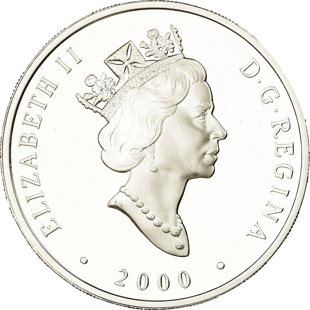 Coin, Canada, Elizabeth II, 20 Dollars, 2000, Royal Canadian Mint, Ottawa