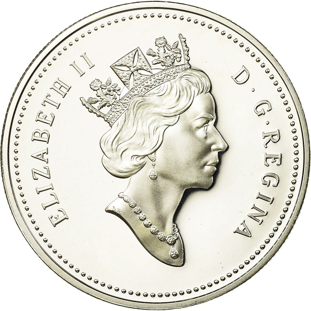 Coin, Canada, Elizabeth II, Dollar, 1995, Royal Canadian Mint, Ottawa, Proof