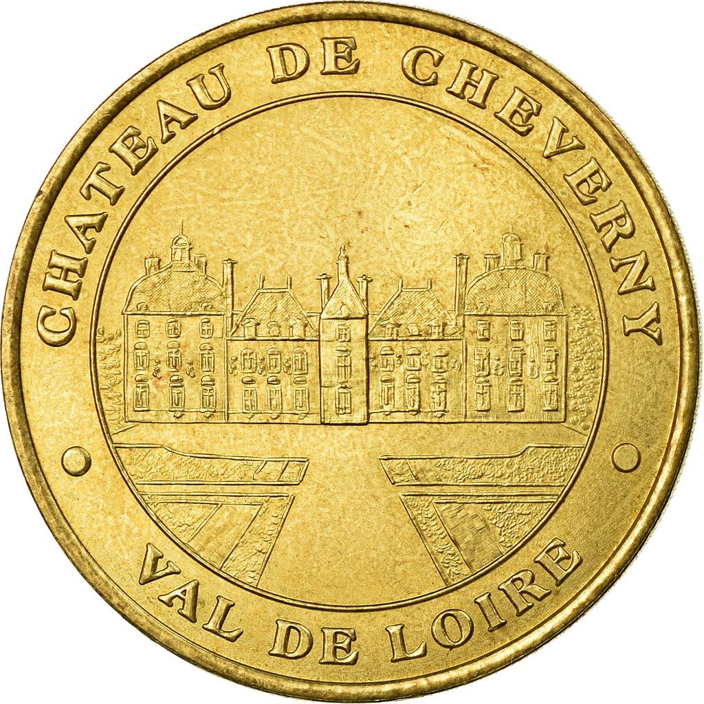 France, Token, Touristic token, Cheverny - Château, 1999, MDP, 