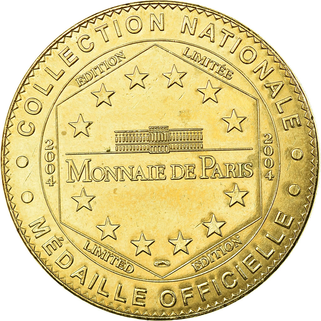 France, Token, Touristic token, Ucciani - tortue, Arts & Culture, 2004, MDP