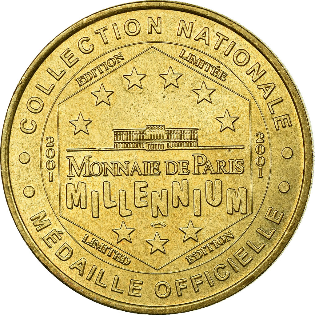 France, Token, Touristic token, Choranges - Grotte, Arts & Culture, 2001, MDP