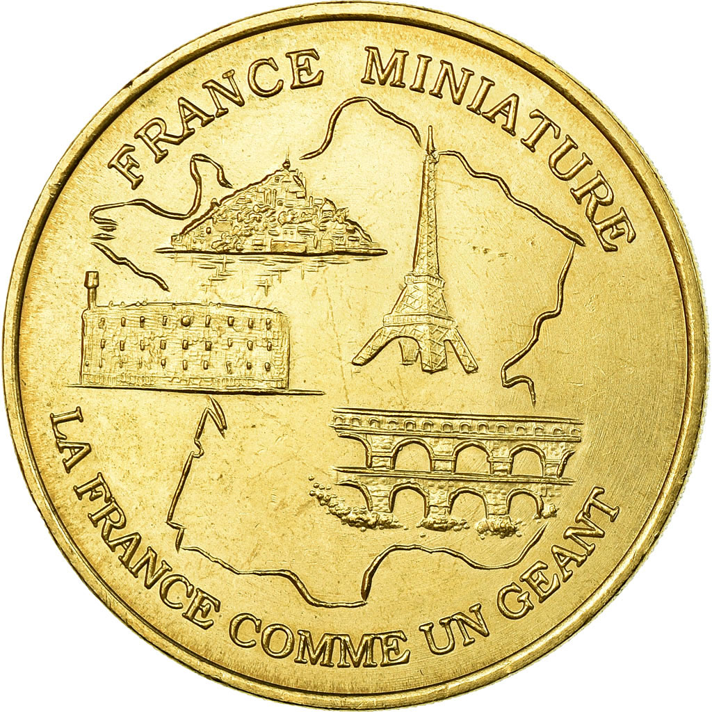 Frankrijk, Token, Toeristisch fiche, Elancourt - France miniature n°1, Arts &