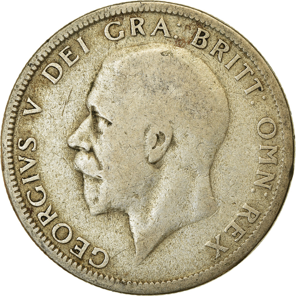 Coin, Great Britain, George V, Florin, Two Shillings, 1929, , Silver