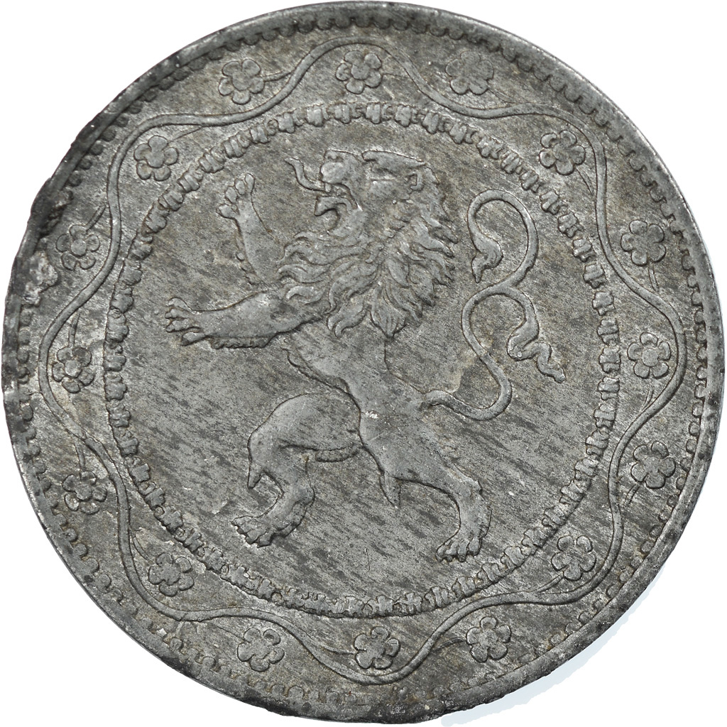 Coin, Belgium, 25 Centimes, 1917, , Zinc, KM:82