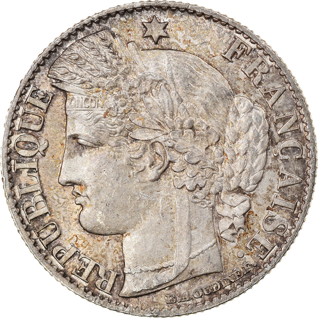 Coin, France, Cérès, 50 Centimes, 1894, Paris, , Silver, KM:834.1