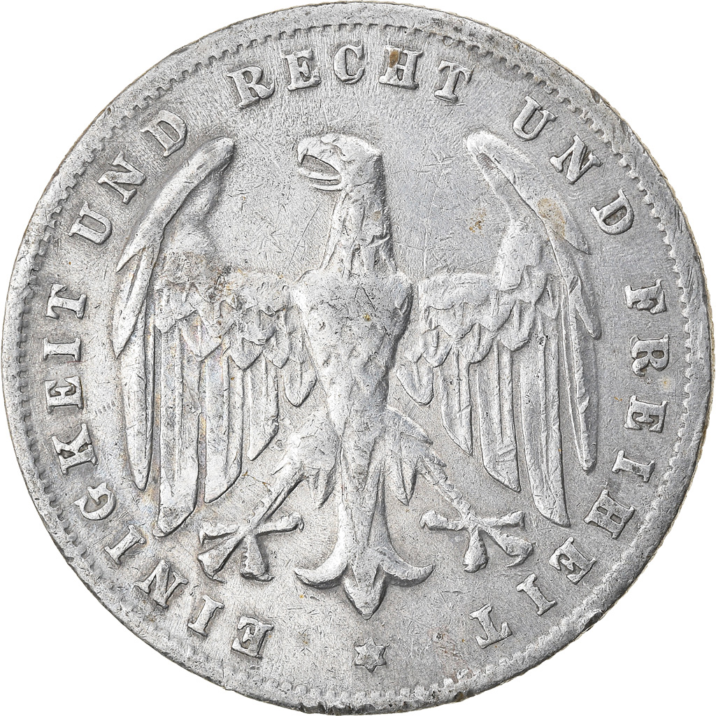 Coin, GERMANY, WEIMAR REPUBLIC, 500 Mark, 1923, Munich, , Aluminum